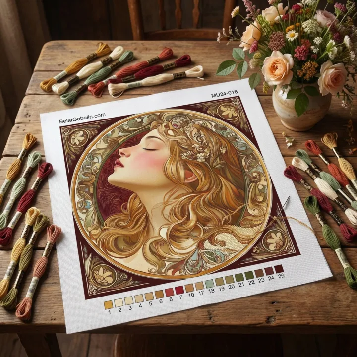 Mucha style: Love