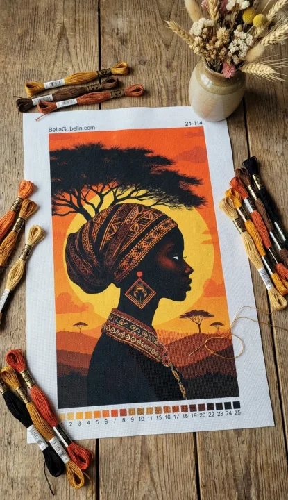 Portrait of a Black Lady