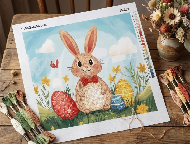 Easter Bunny Tapestry