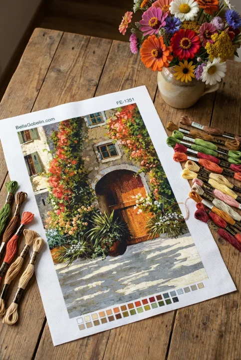 Mediterranean Street - Portrait Format 1.