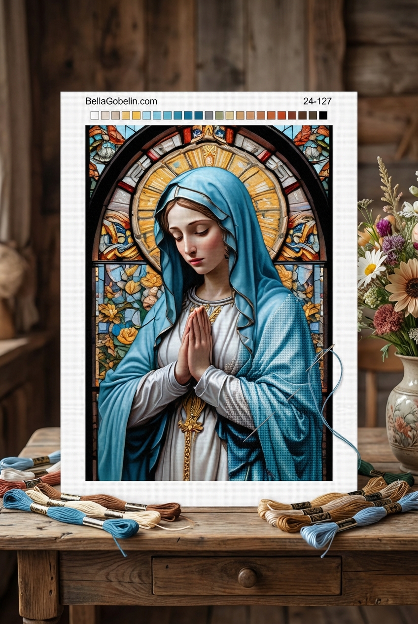 Mary in prayer