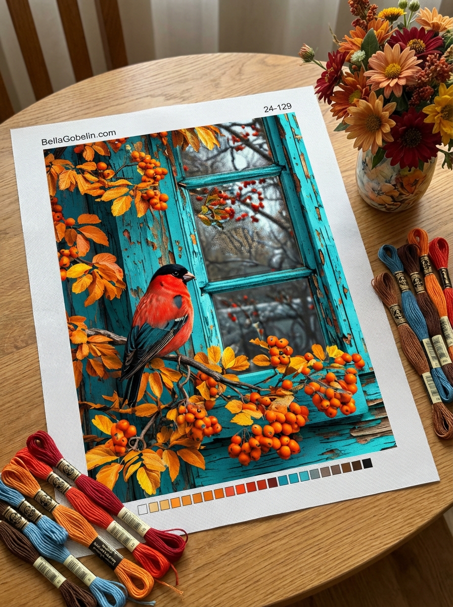Little Bird in Autumn Mood