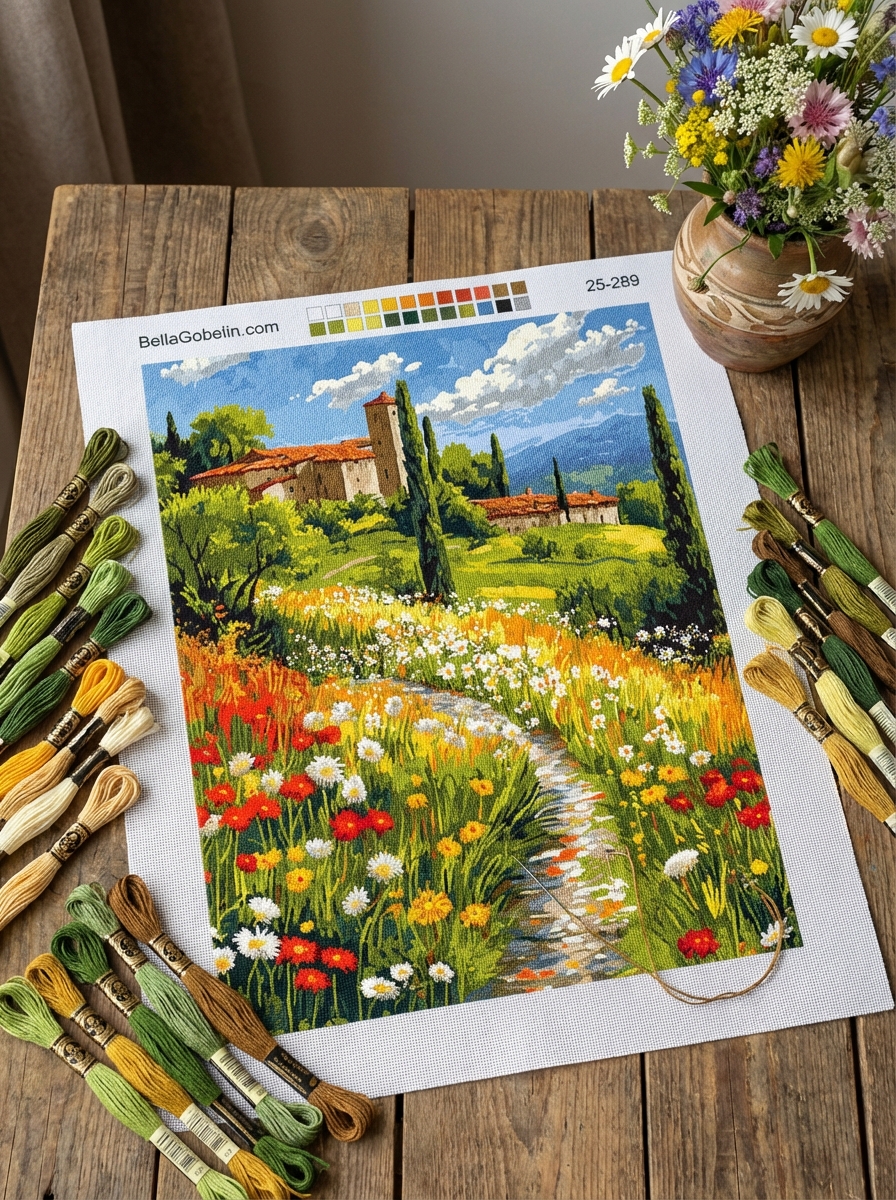 Blooming Tuscany