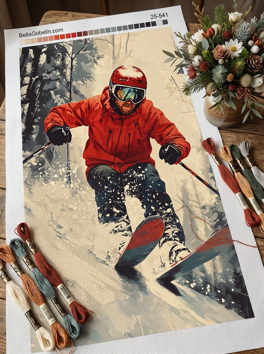 Skiing