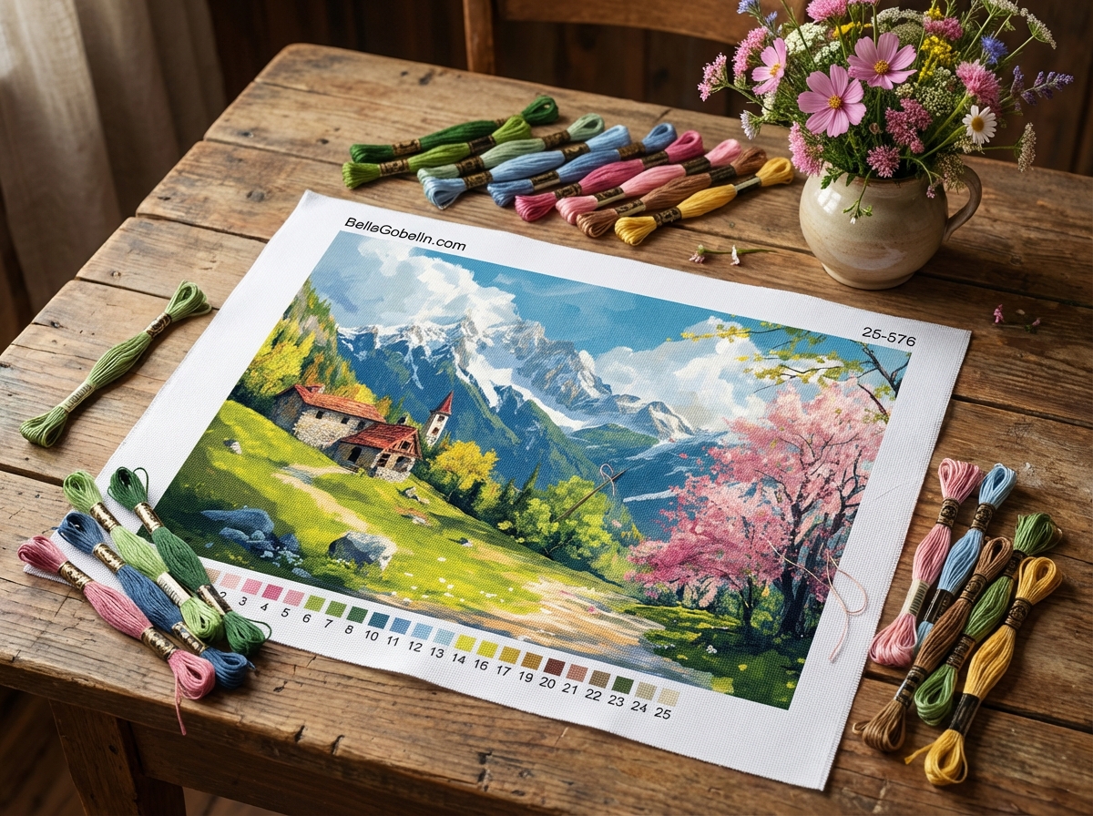 Spring in the French Alps