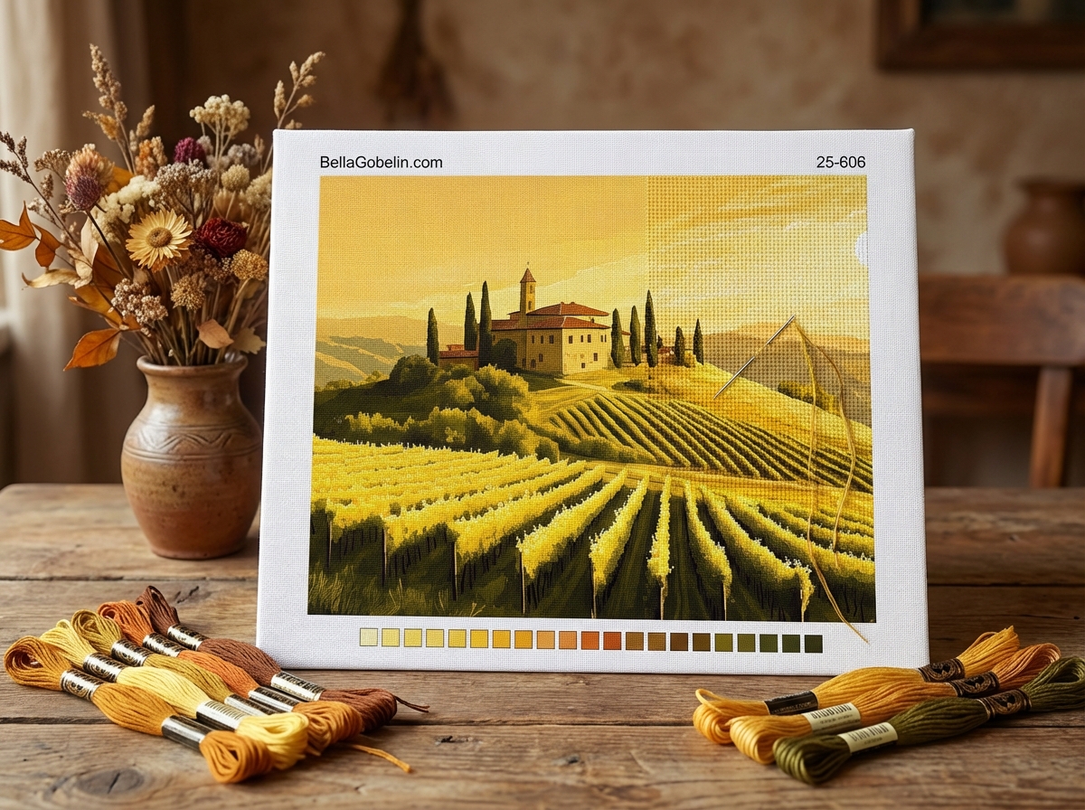 Sunrise in Tuscany, Chianti