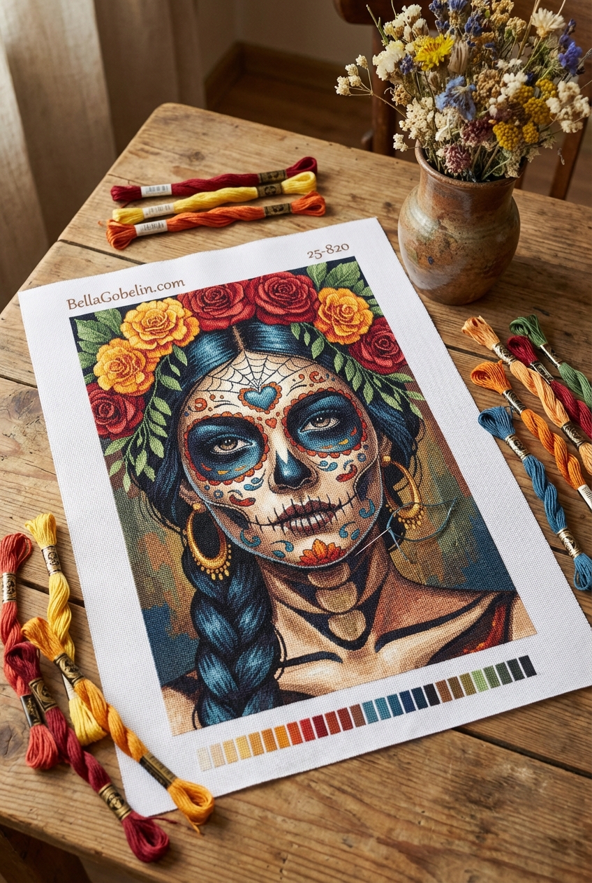 Mexican Halloween portrait series