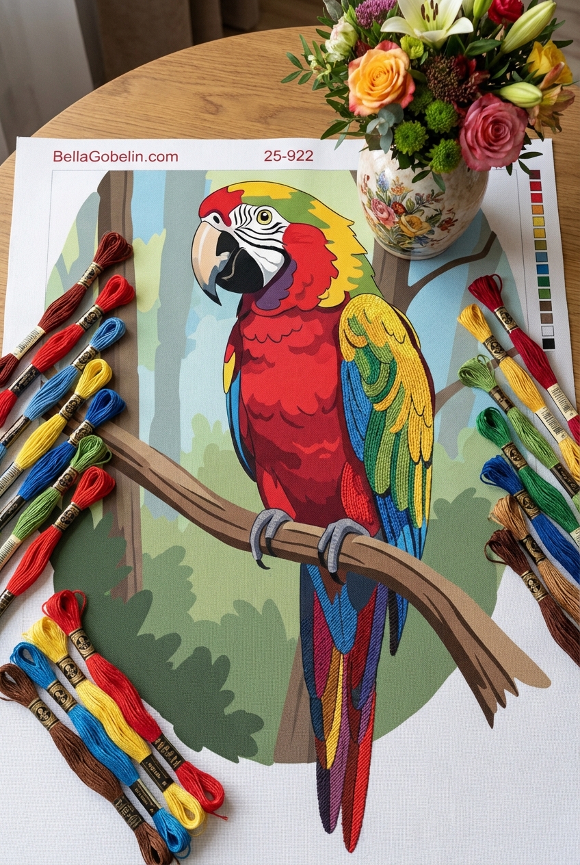 Parrot portrait