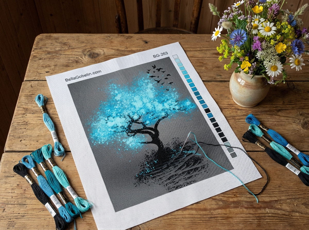 The blue miracle tree