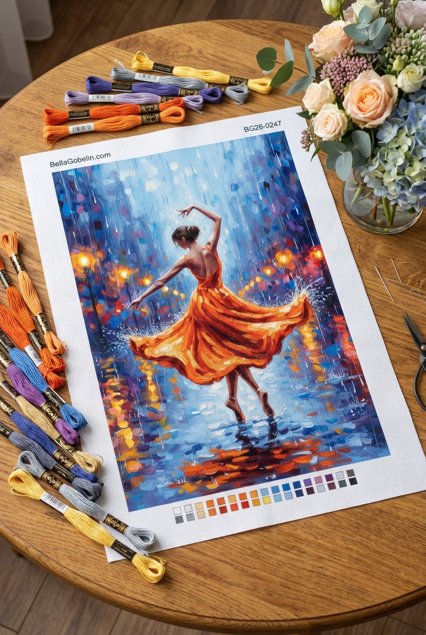 The Ballerina's Rain Dance - series