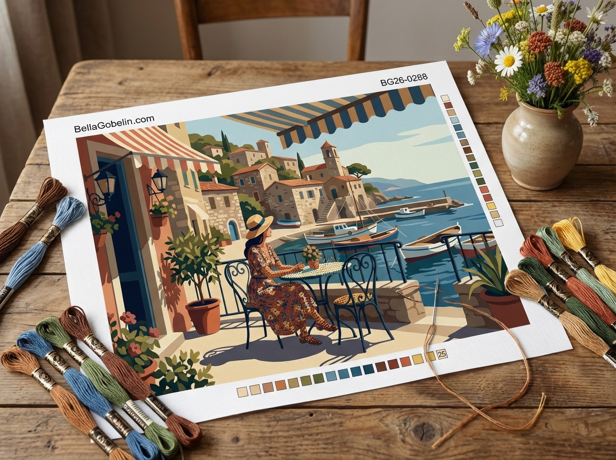 Mediterranean seaside landscape – BG26-0288