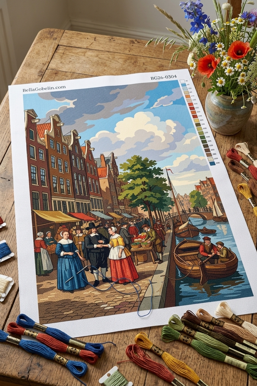 Dutch cityscape