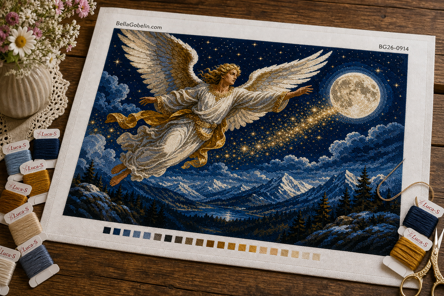 Moonlit angel