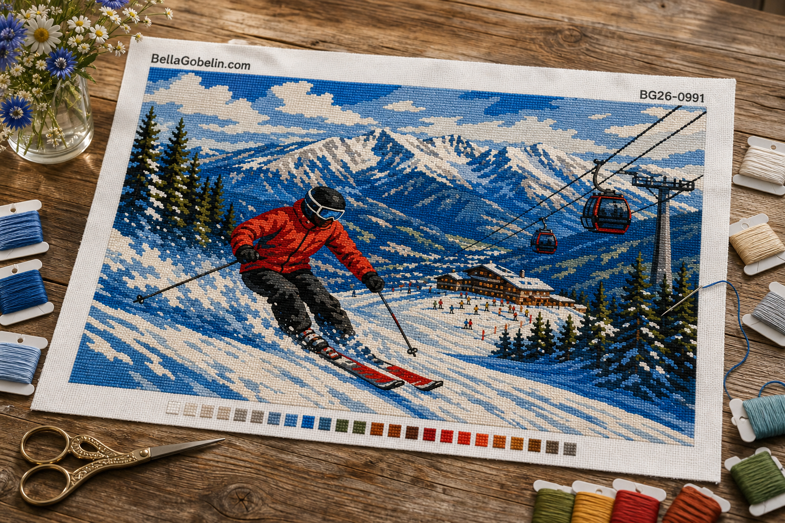 Skiing at Chopok in Slovakia