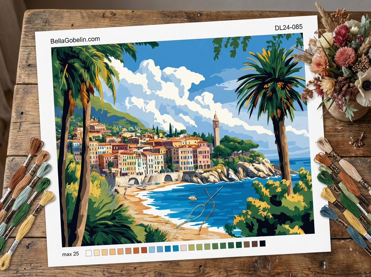 Italian seaside town