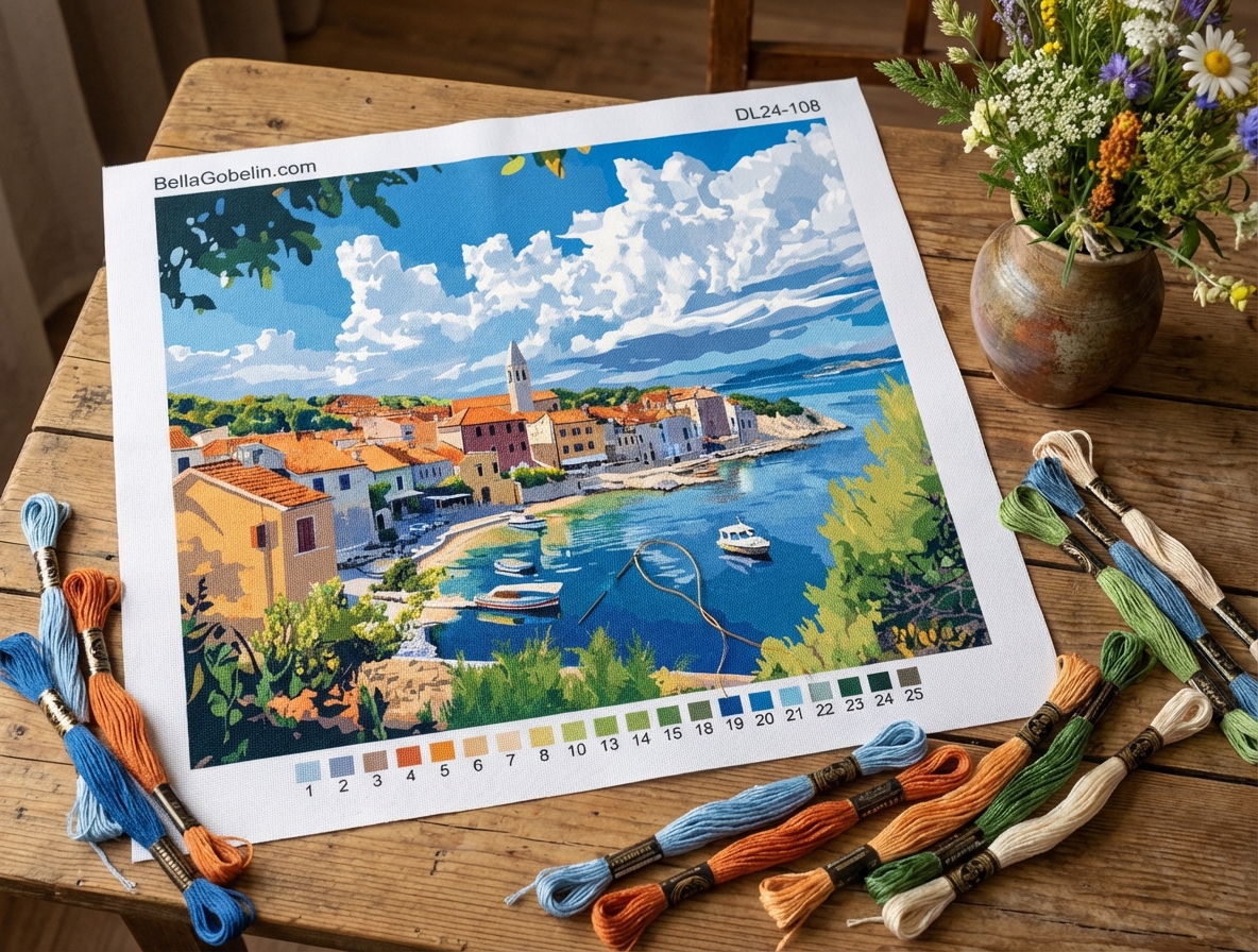 A small town on the Adriatic