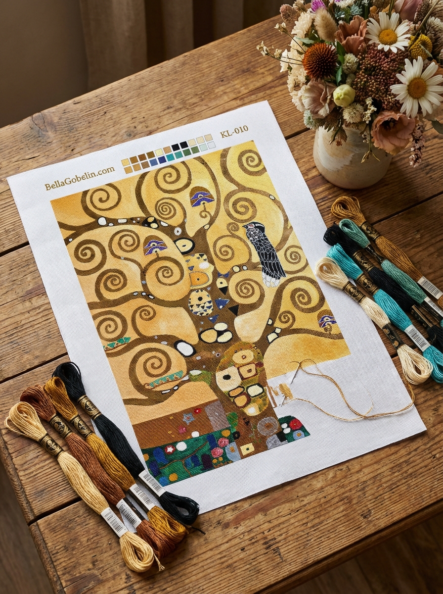 Klimt style image