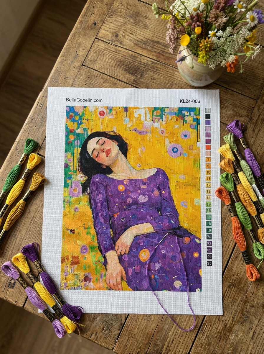 Klimt style: Relaxation