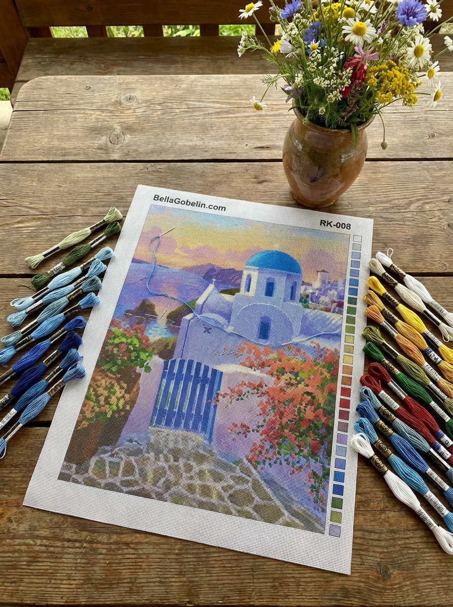 Greek atmosphere in Santorini