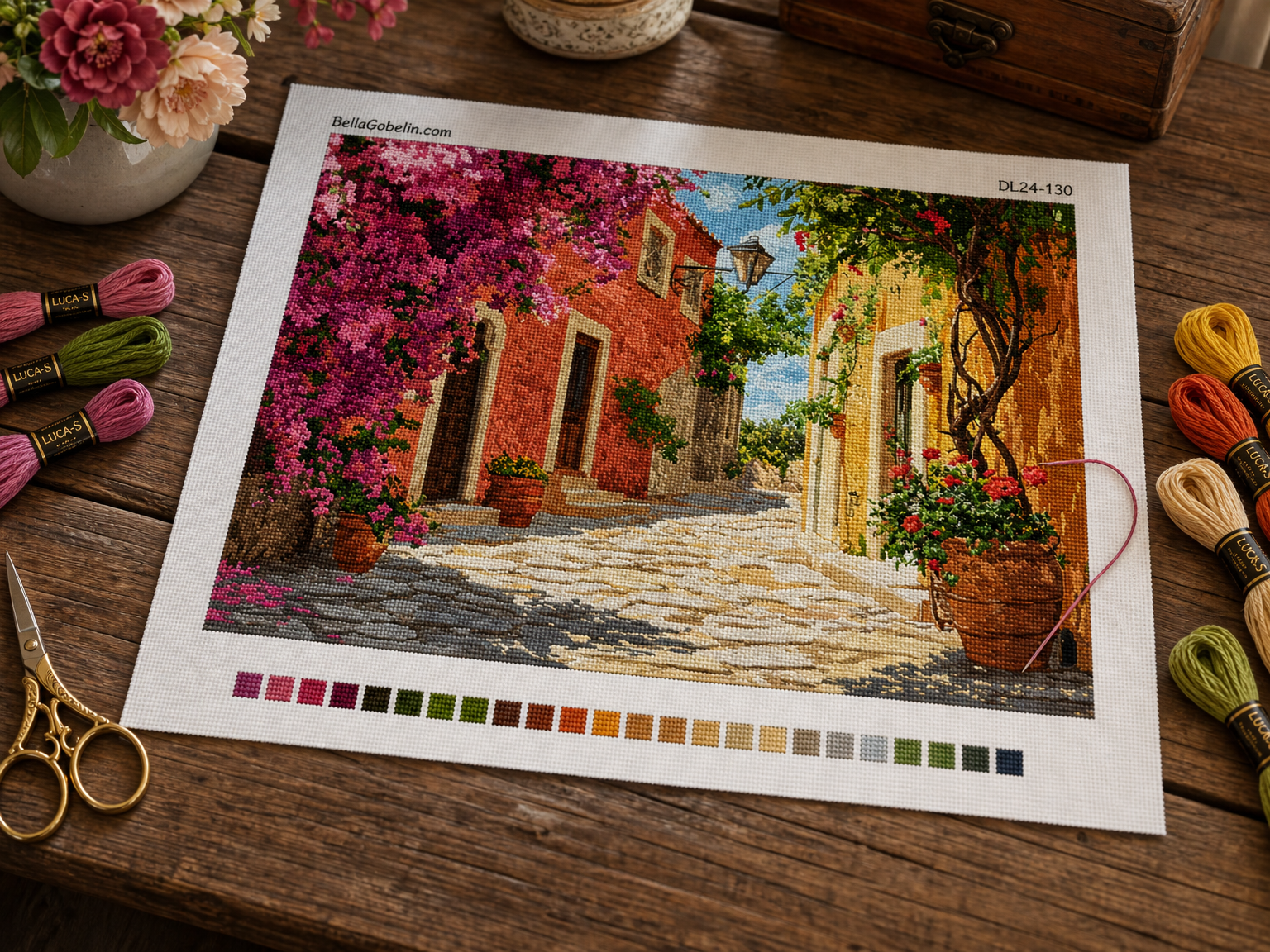 Mediterranean courtyard – DL24-130