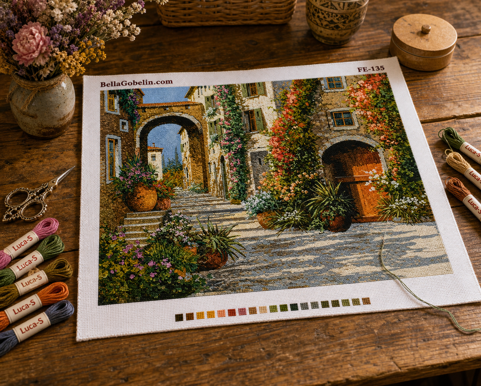 Mediterranean village – FE-135
