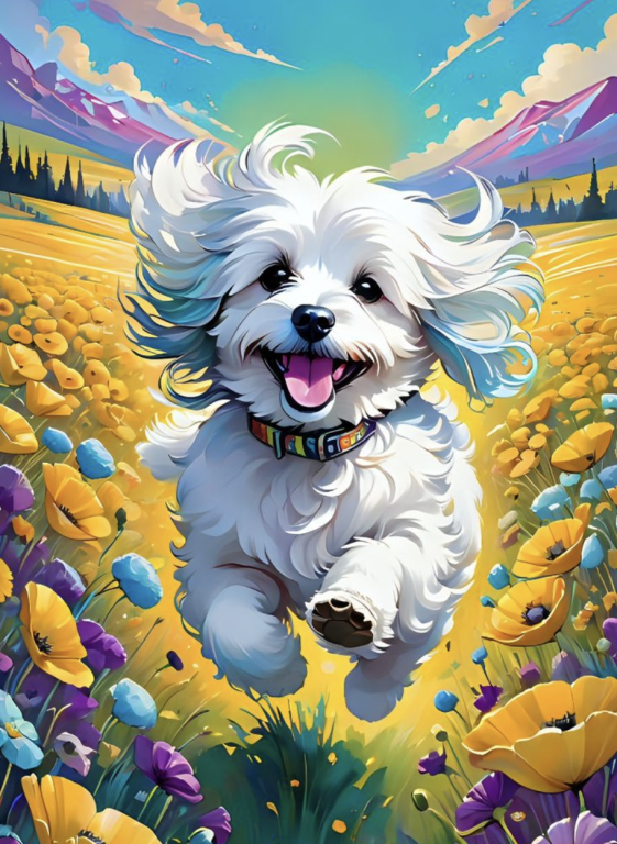 <div class='list-title'>Glad liten hund</div><div class='list-plustitle'>broderi gobelin kit</div>