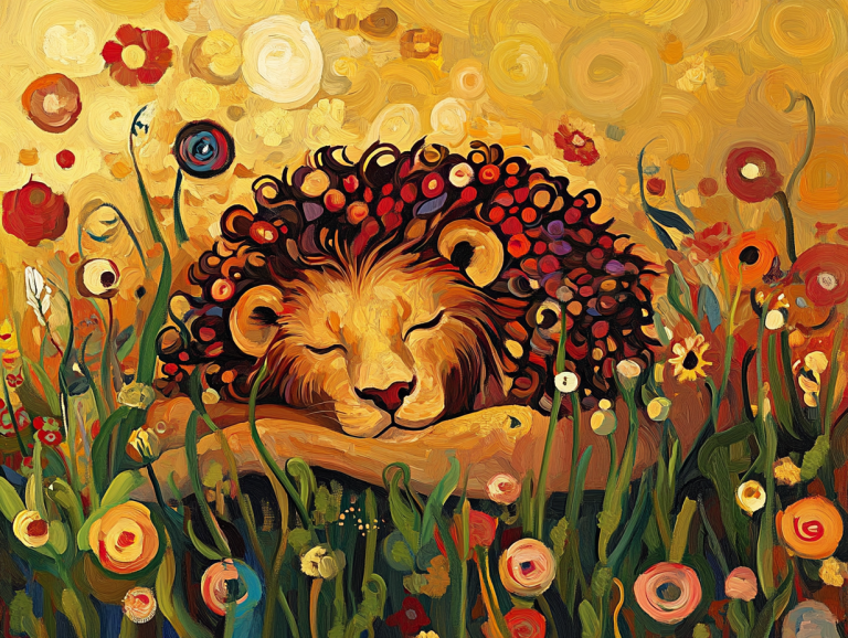 Klimt's Lion