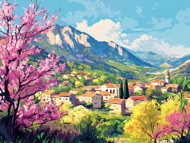 Spring landscape