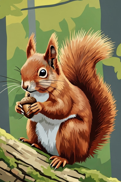 The Squirrel and the Acorn