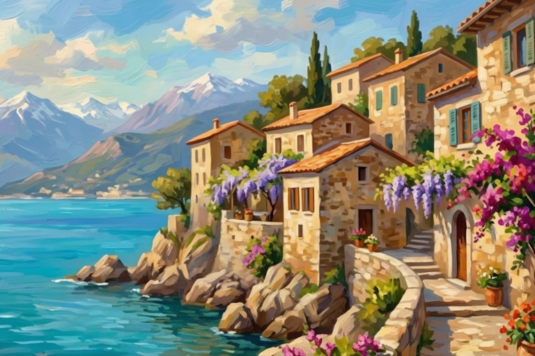 Mediterranean landscape