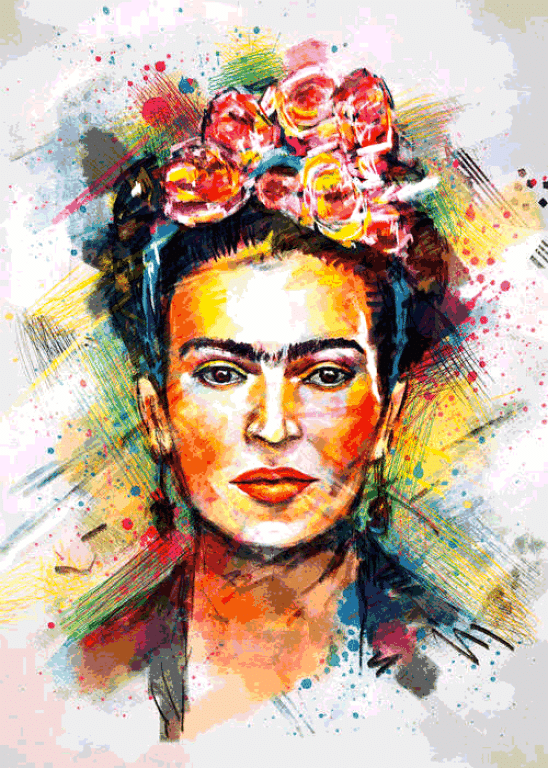 <div class='list-title'>Portret ta' Frida Kahlo</div><div class='list-plustitle'>gobelin hawn tal-hedjew</div>