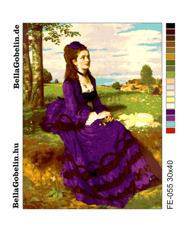 <div class='list-title'>Kvinnan i lila klänning</div><div class='list-plustitle'>broderi gobelin kit</div>