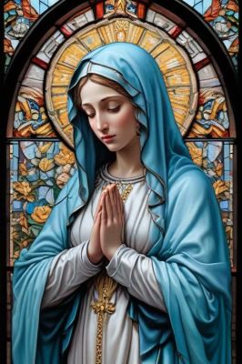 Mary in prayer
