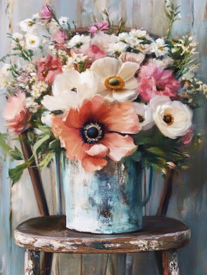 Romantic bouquet series