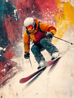 Freestyle skiing