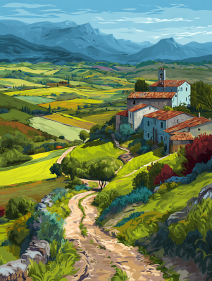 French countryside