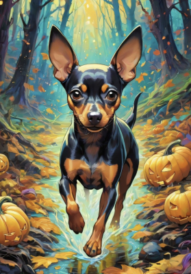 Miniature Pinscher Portrait