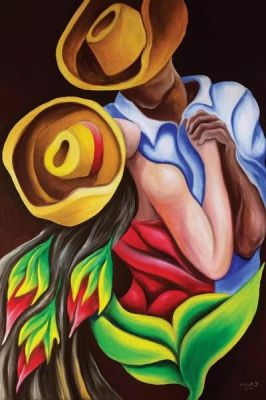 Mexican dance couple