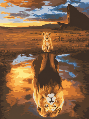The lion