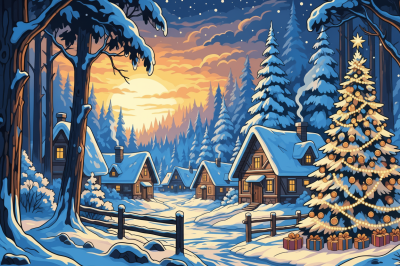 Winter Village Christmas