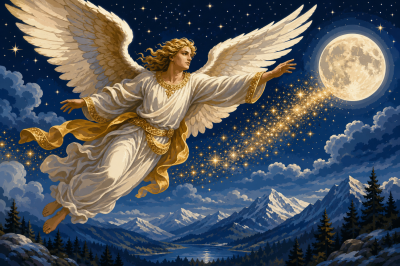Moonlit angel