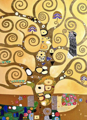 Klimt style image