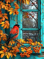 Little Bird in Autumn Mood