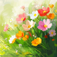 Spring painting