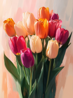 Tulip bouquet