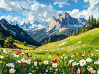 Spring in the Alps
