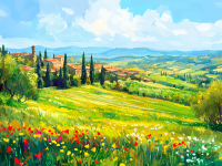 Spring in Tuscany