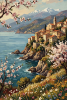 Spring at the seaside