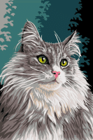 Cat Portrait Series: Béla