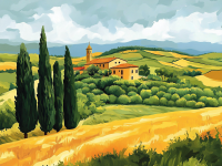 Provence Landscape